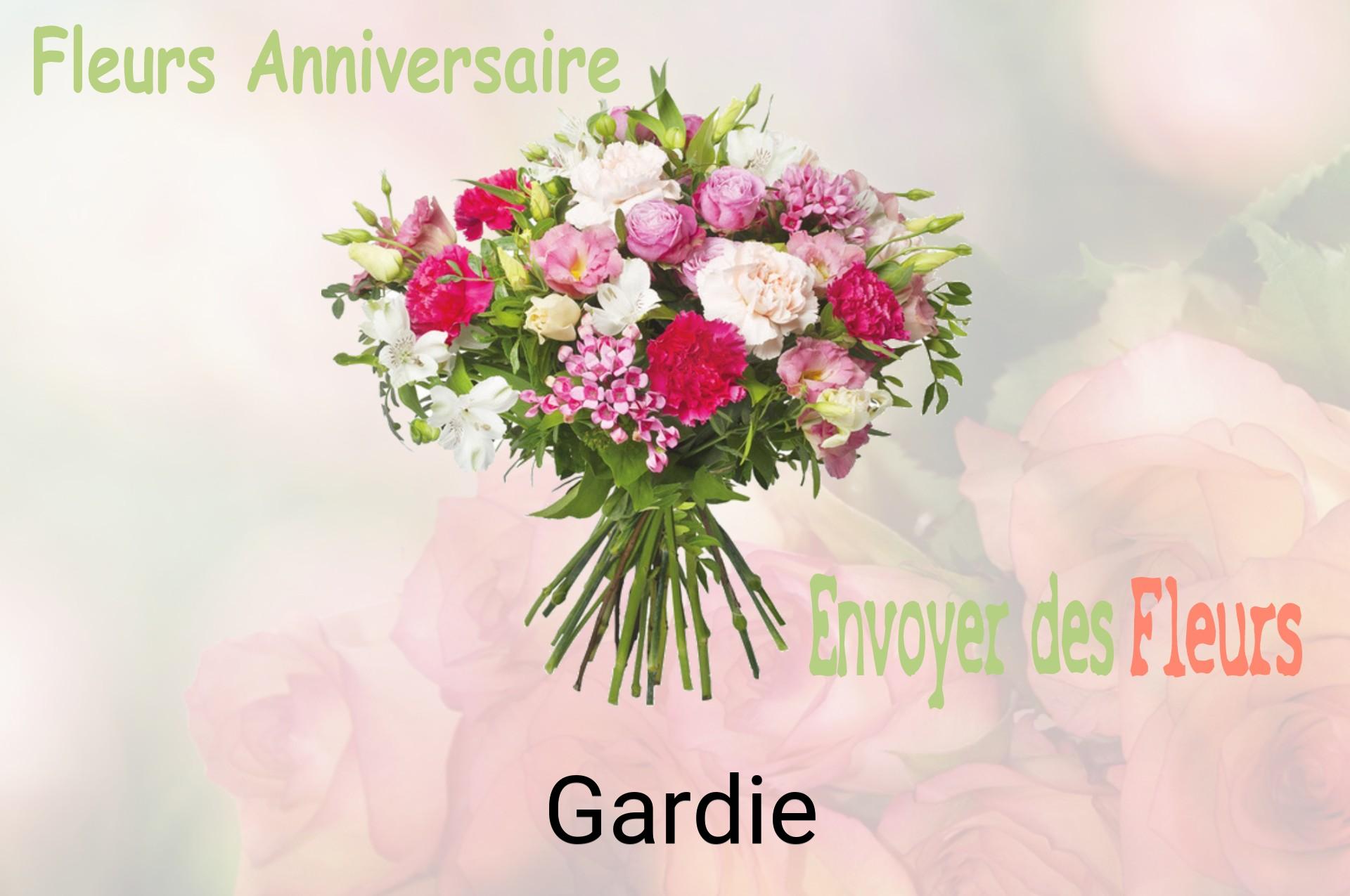 Bouquet de fleurs d’anniversaire livré à Gardie